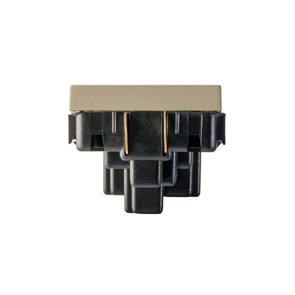 CONTACTO DÚPLEX ESTEVEZ ZENIT 2 POLOS CON TIERRA 3 MÓDULOS CAVA