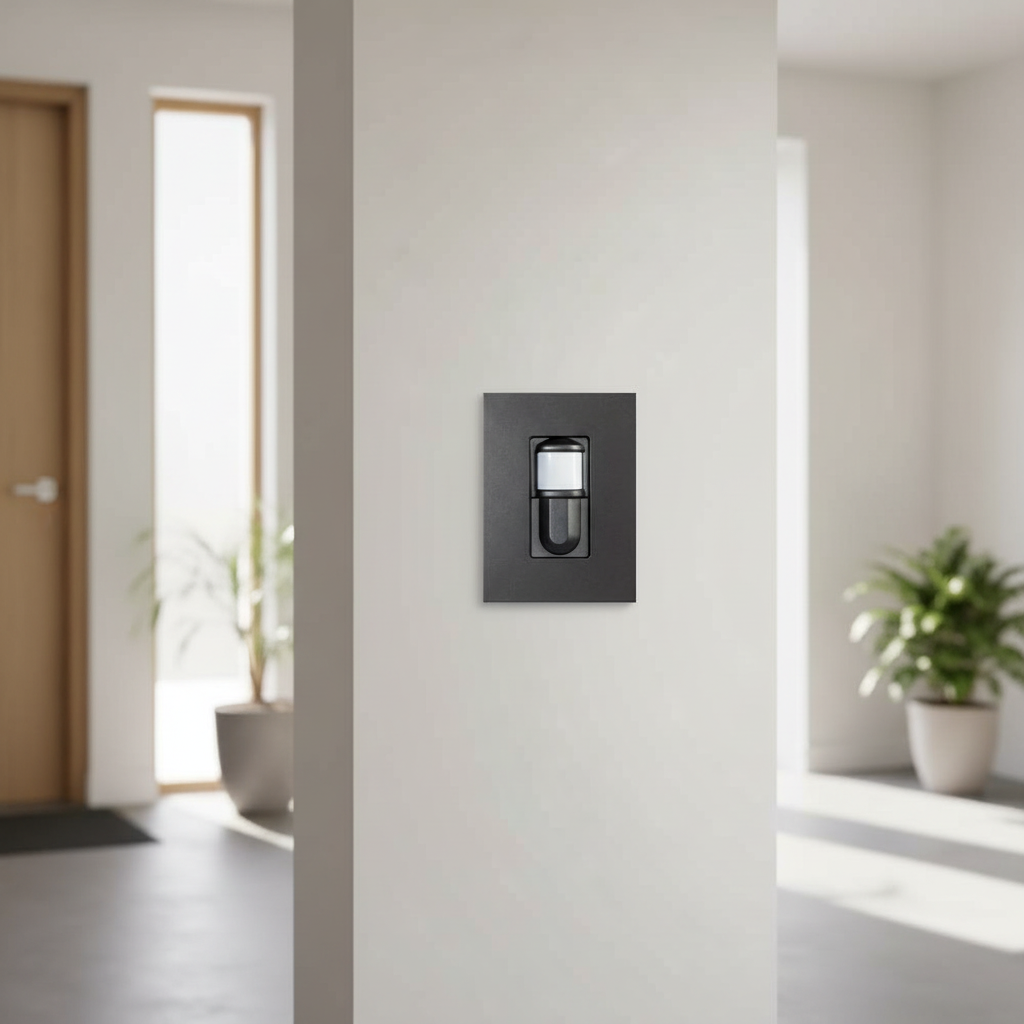 DETECTOR DE PRESENCIA 180 ANTRACITA C/PLACA ANTRACITA NISSEN ZENIT