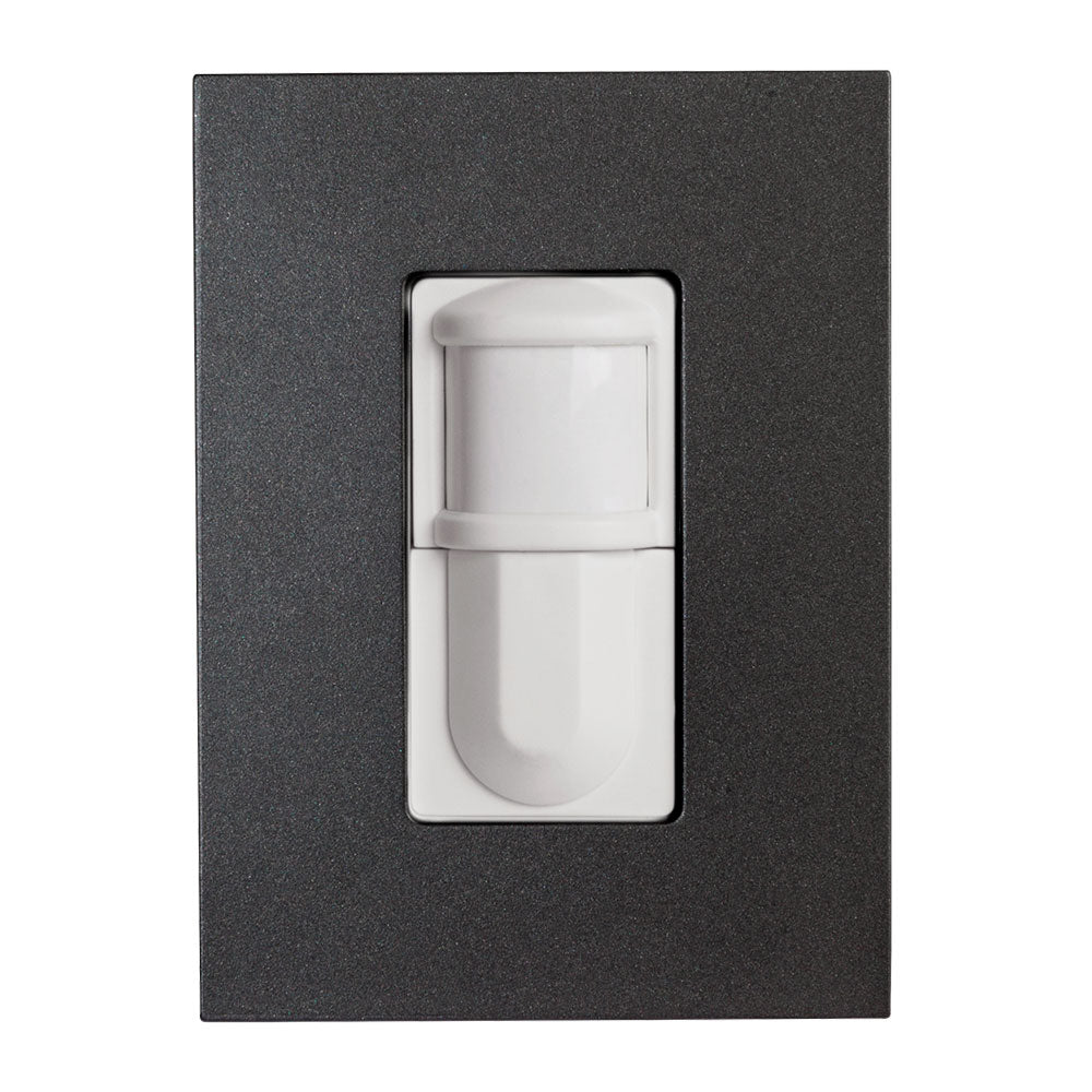 DETECTOR DE PRESENCIA 180 1,000W C/ PLACA ZENIT ANTRACITA N2341-AN