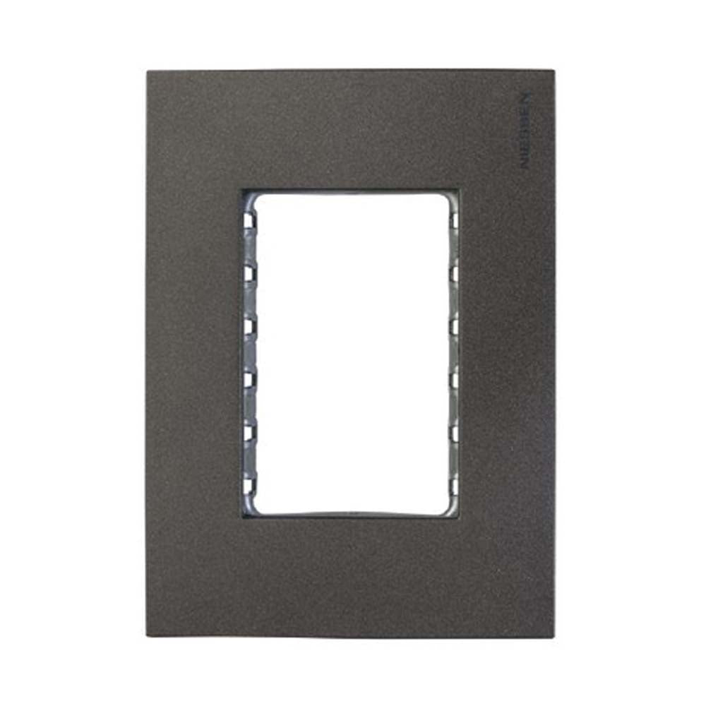 PLACA 3 MOD. BASICA ANTRACITA N2473.1-AN ZENIT NIESSEN