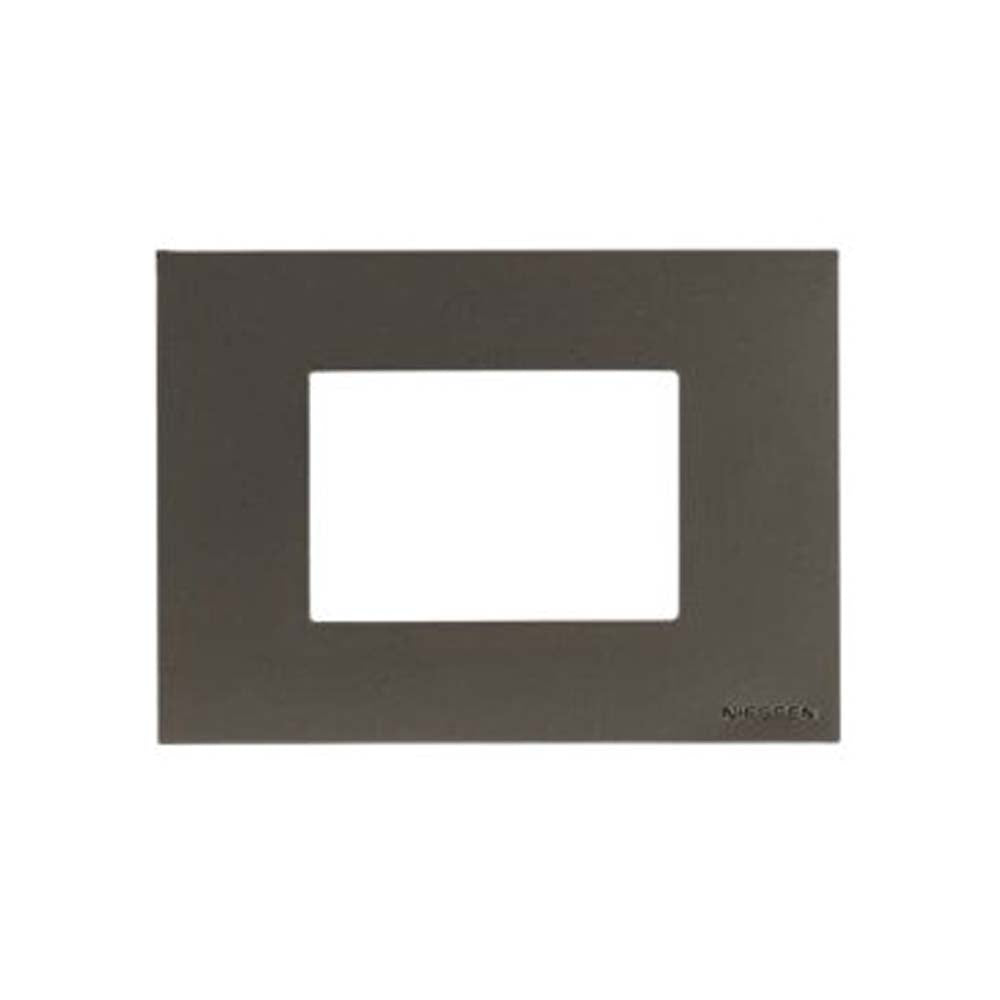 PLACA 3 MOD. BASICA ANTRACITA N2473.1-AN ZENIT NIESSEN