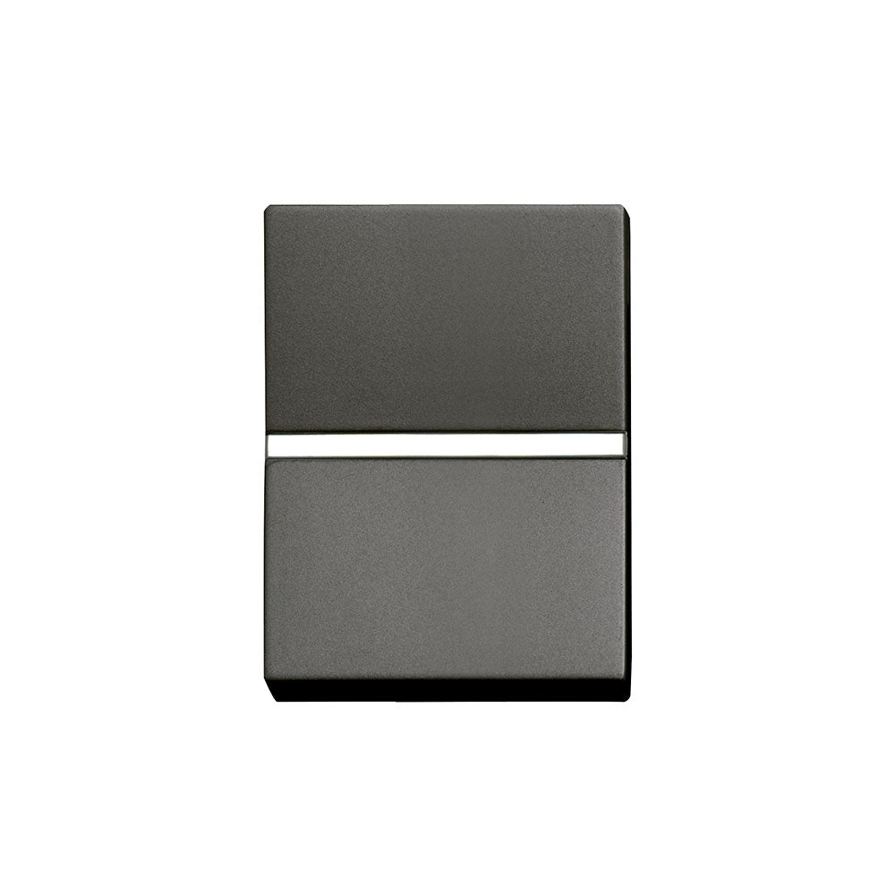 APAGADOR 4 VÍAS ESTEVEZ ZENIT 1.5 MÓDULOS ANTRACITA