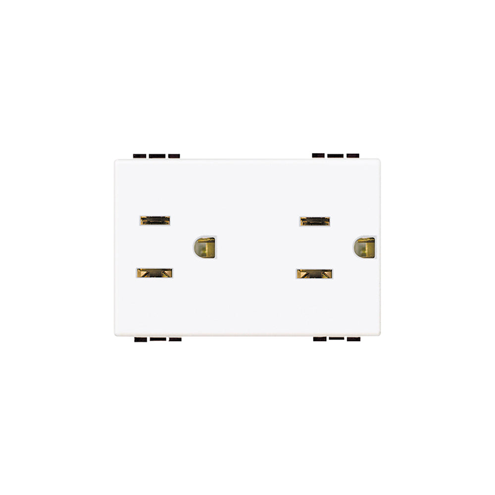 TOMACORRIENTE DUPLEX 2P+T 3 MOD. 15A/127-277V. N4188
