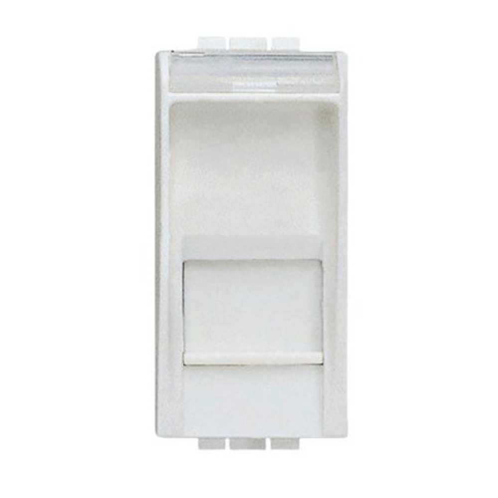 CONECTOR RJ45 UTP CAT. 6 P/LIGHT UN MODULO BCO