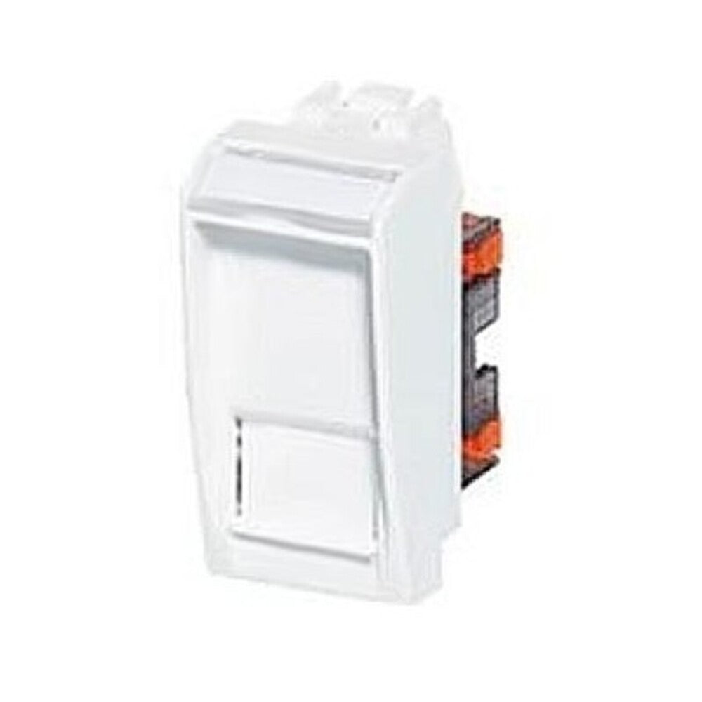 CONECTOR RJ45 UTP CAT. 6 P/LIGHT UN MODULO BCO