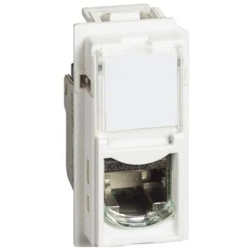 CONECTOR RJ45 UTP CAT. 6 P/LIGHT UN MODULO BCO