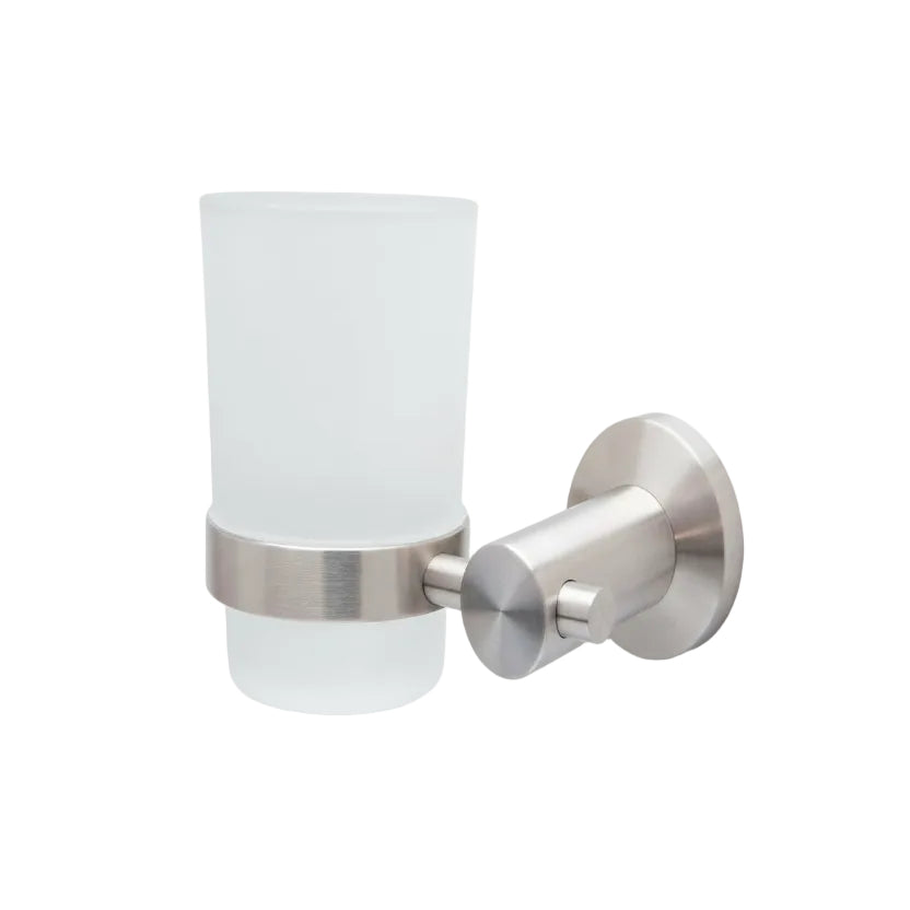 JUEGO PARA BAÑO ACERO INOXIDABLE (VASO) 52802 NACOBRE **HAE**