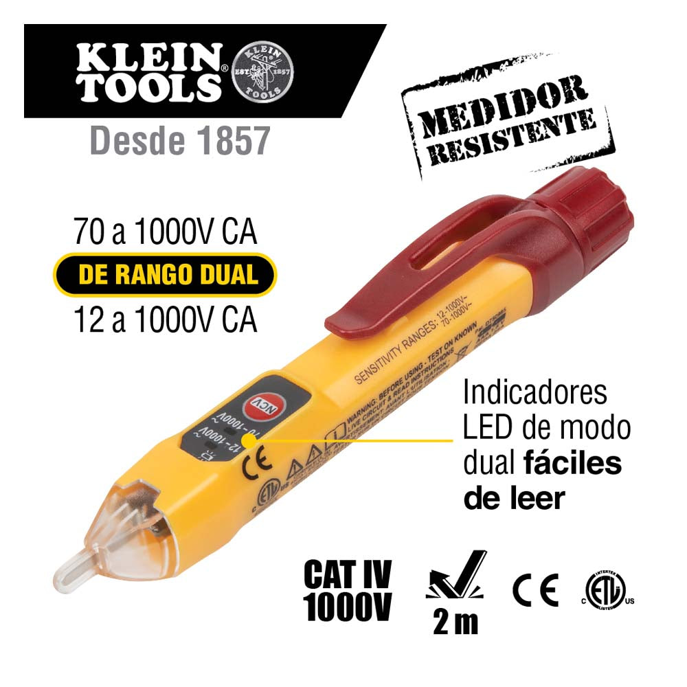 PROBADOR DE VOLTAJE 12-1000V/70-1000V