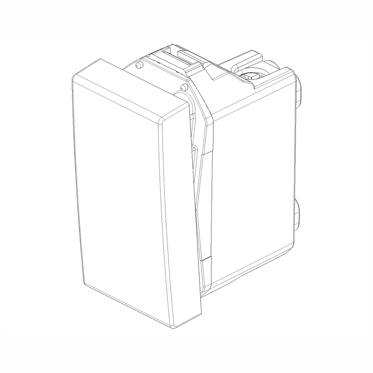 CONMUTADOR 1P 16AX. 250V. 1 MOD. BLANCO NEVE VIMAR