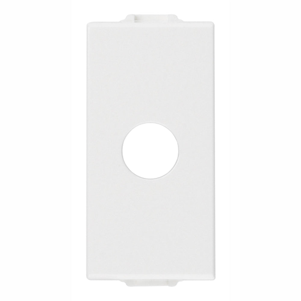 SALIDA DE CABLE CON SUJETACABLE 1 MOD. BLANCO NEVE VIMAR