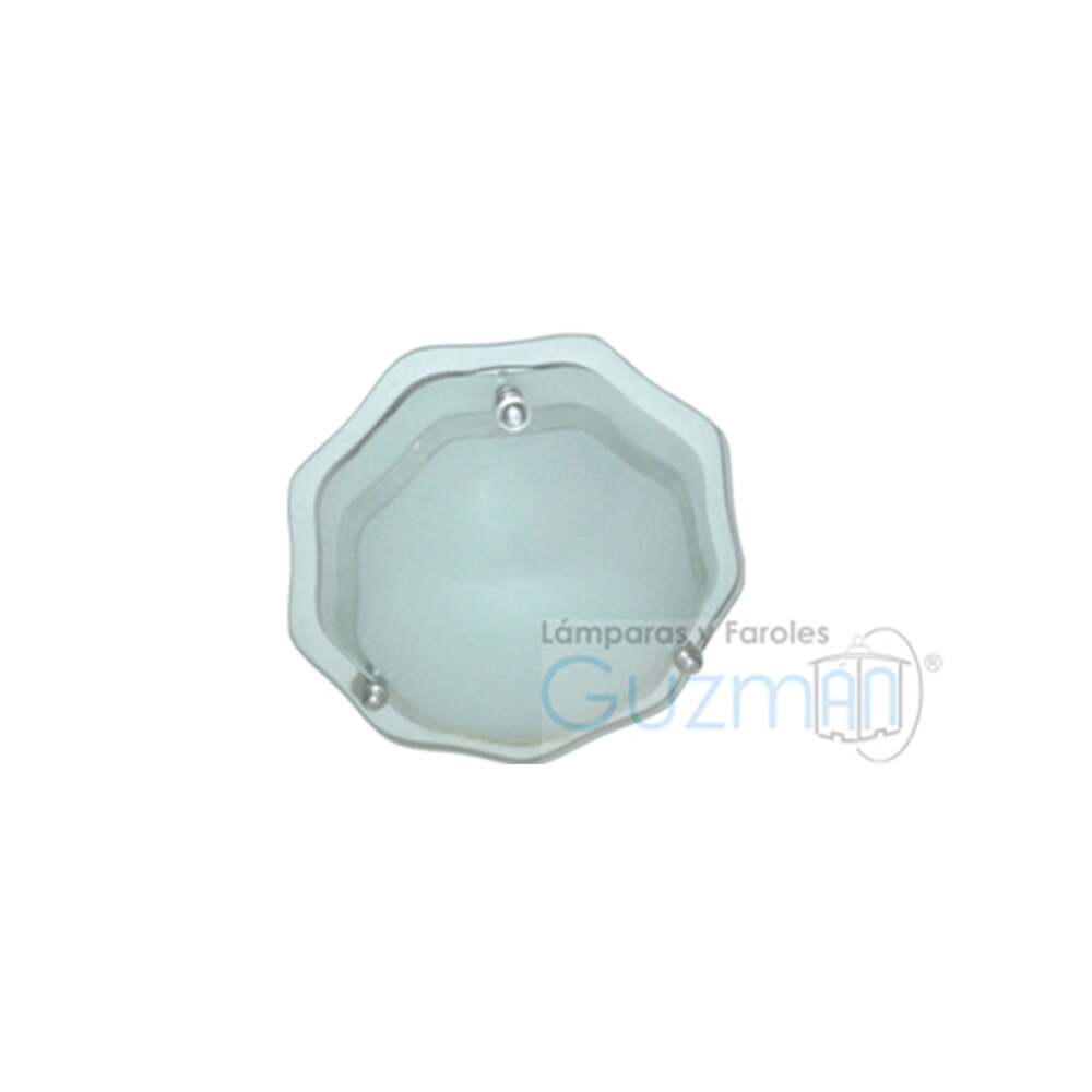 PLAFON MODELO 415 EXTRA MINI FLOR 1 LUZ SIN FOCO MCA GUZMAN