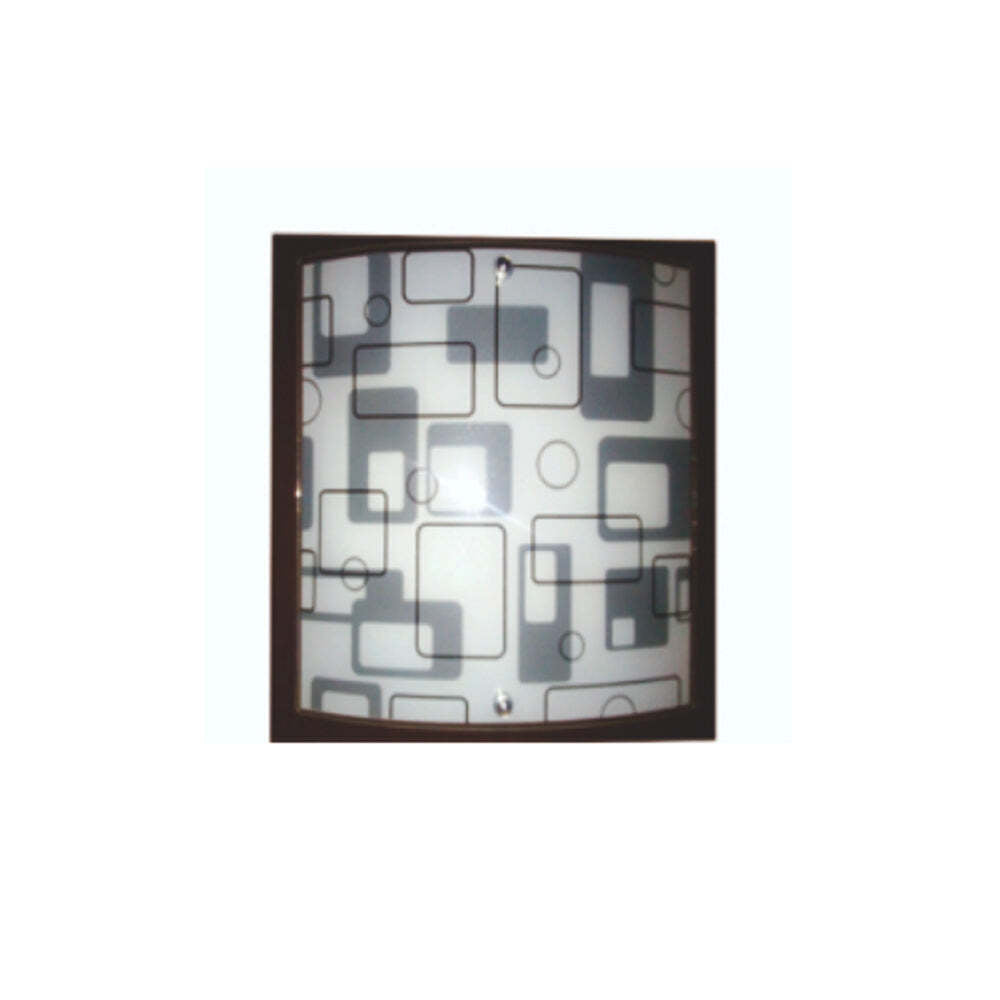 PLAFON MARCO GRIS 2 LUCES SIN FOCO MCA GUZMAN