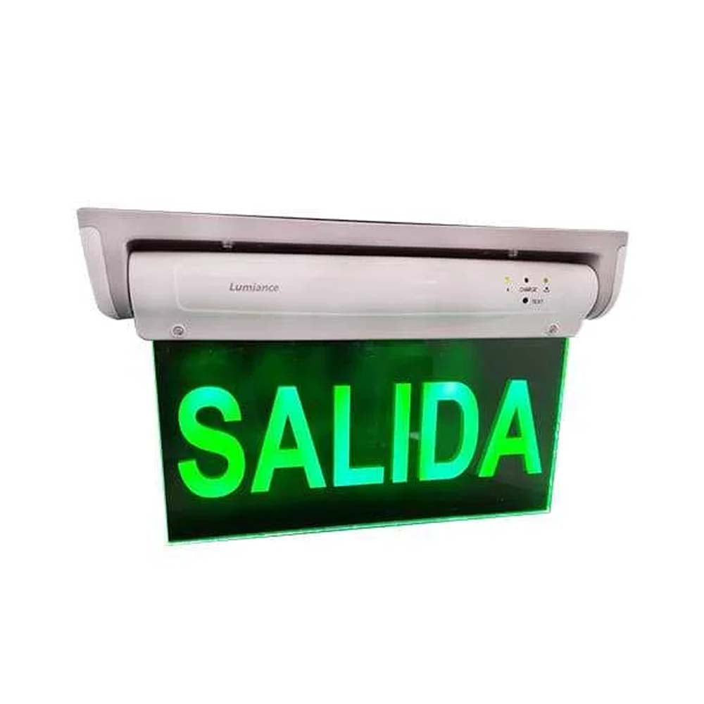 LAMPARA DE EMERGENCIA SALIDA CLR 2.5W 120-277V 500 CICLOS LUMIANCE