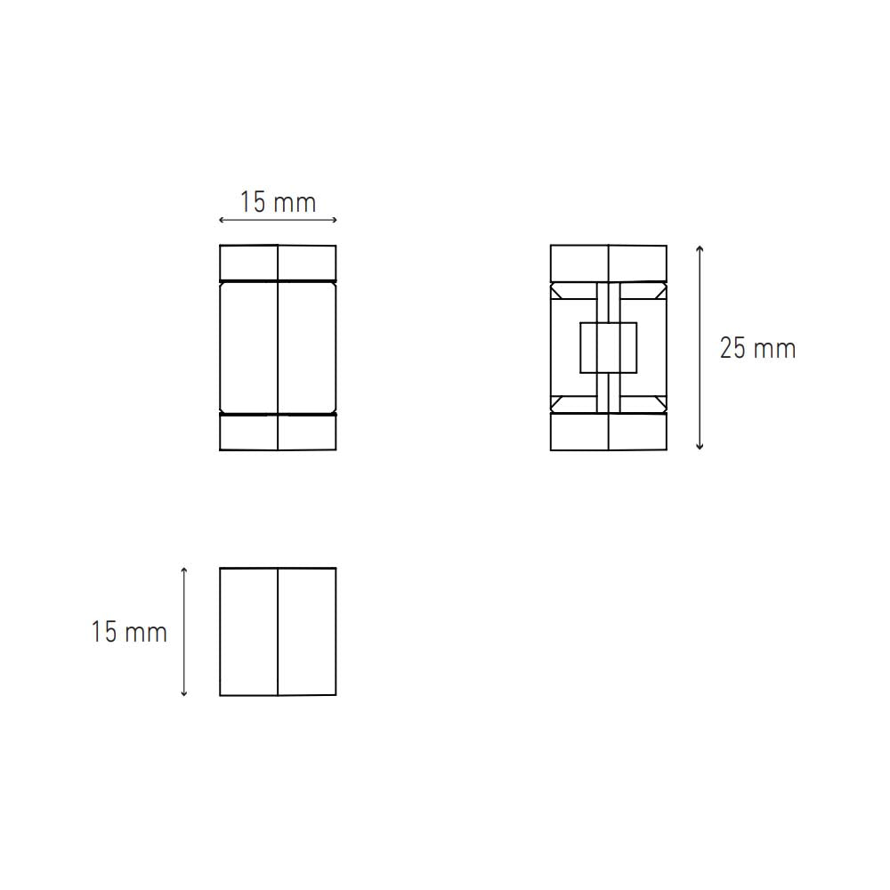 INTERCONECTOR LINEA CONTINUA BLANCO ELECTROMAG