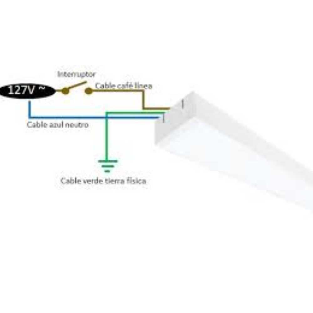 LUMINARIO COLGANTE RECTANGULAR LED NEGRO 48W 120 BLANCO CALIDO INCLUYE SOPORTES 85-265V IP20 ILUMILEDS