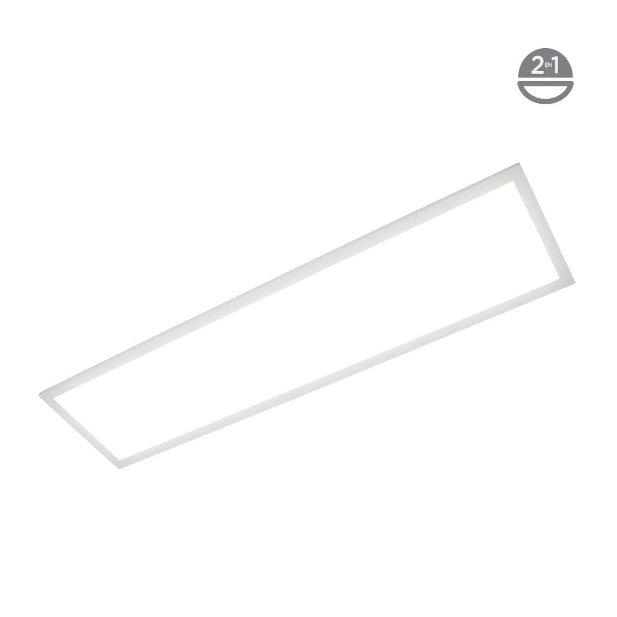 PANEL LED DOMUS II TECNOLITE PARA SUSPENDER O EMPOTRAR 45W LUZ BLANCA NEUTRA LED INTEGRADO *** OFRECER 89378 ***