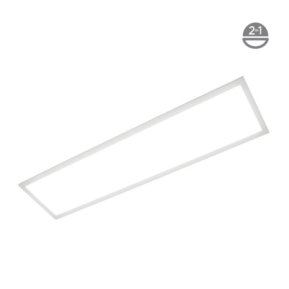 PANEL LED DOMUS II TECNOLITE PARA SUSPENDER O EMPOTRAR 45W LUZ BLANCA NEUTRA LED INTEGRADO *** OFRECER 89378 ***