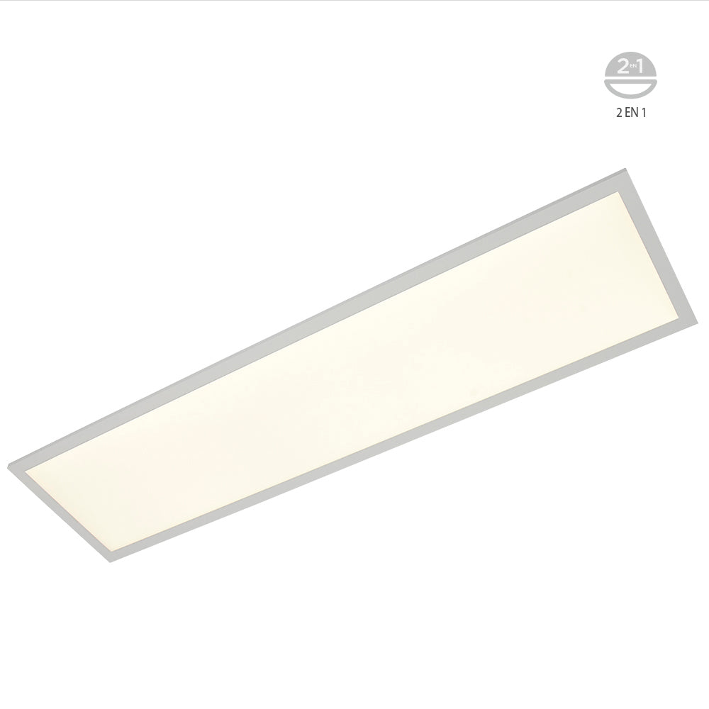 PANEL LED DOMUS II TECNOLITE PARA SUSPENDER O EMPOTRAR 45W LUZ BLANCA NEUTRA LED INTEGRADO *** OFRECER 89378 ***