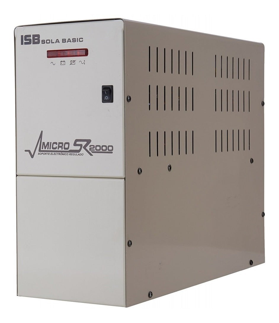 NO BREACK MICRO SR 2000VA XR-21-202 COMPUT SOLA BASIC NO. SERIE: *** SIMILAR 00-1560-2 ***