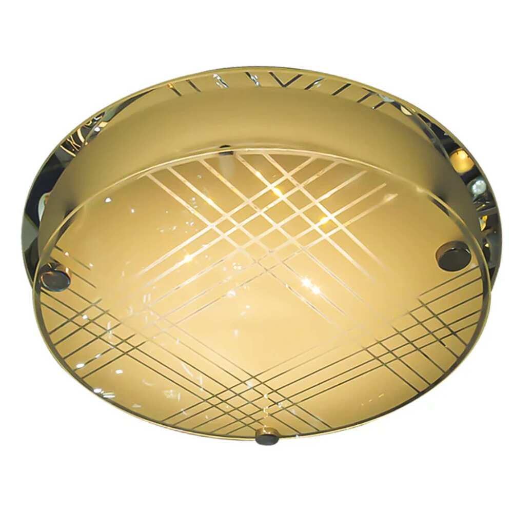 PLAFON CON PLACA LED 3TONOS LUZ BLANCA CALIDA Y NEUTRA/PANTALLAS DE CRISTAL DECORADO. PLC-526-008 STAR 008