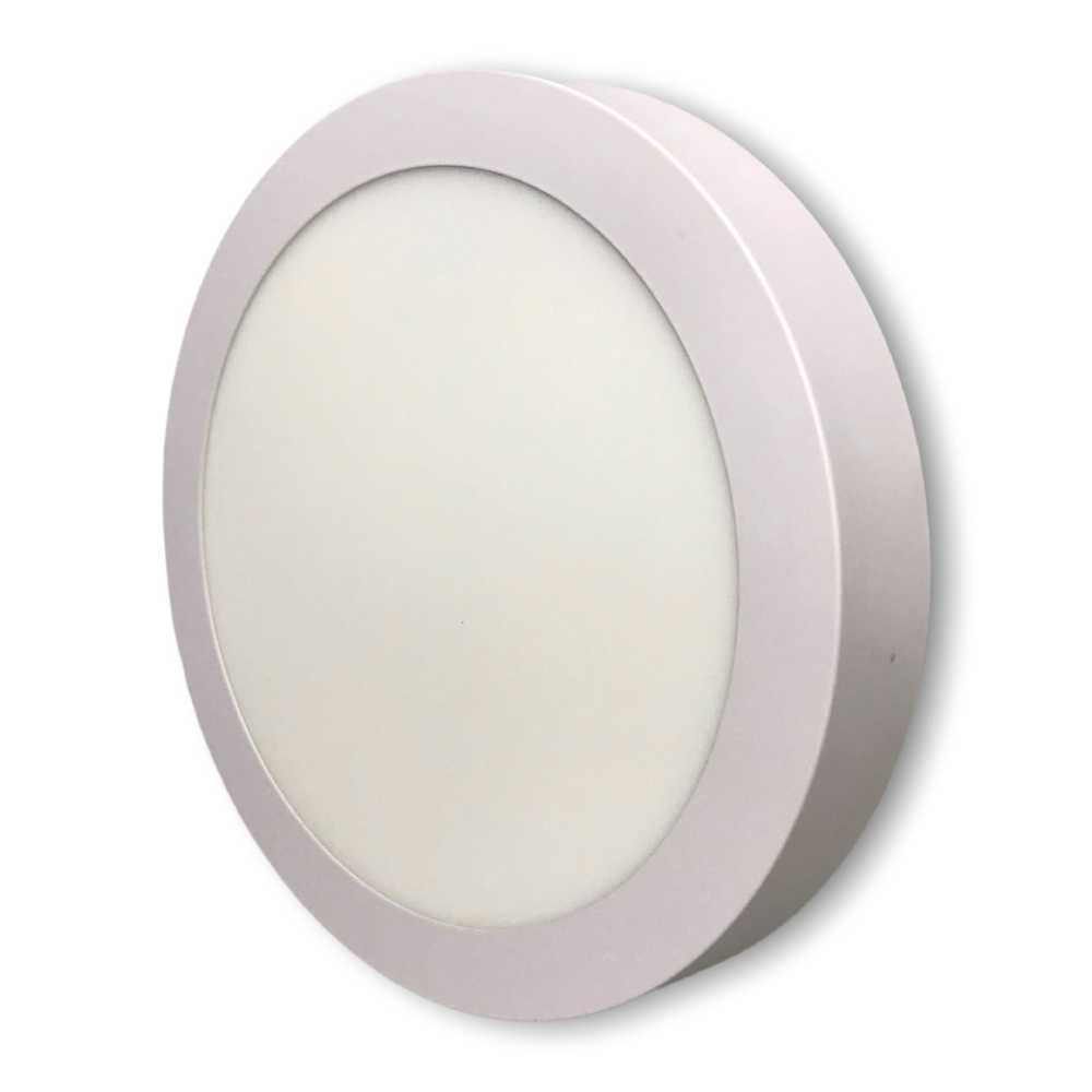 PANEL DE LED REDONDO CON MONTAJE MULTIPLE BLANCO 20W MULTIVOLTAJE SELECTOR DE TONALIDADES ***HAE2025***