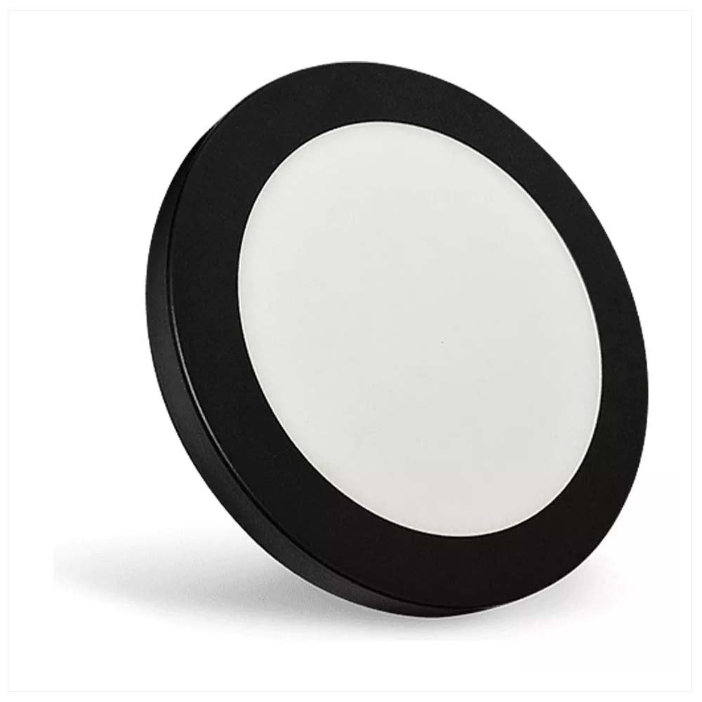 PANEL DE LED REDONDO CON MONTAJE MULTIPLE ACABADO EN NEGRO 20W MULTIVOLTAJE SELECTOR DE TONALIDADES MEGAMEX ***HAE2025***