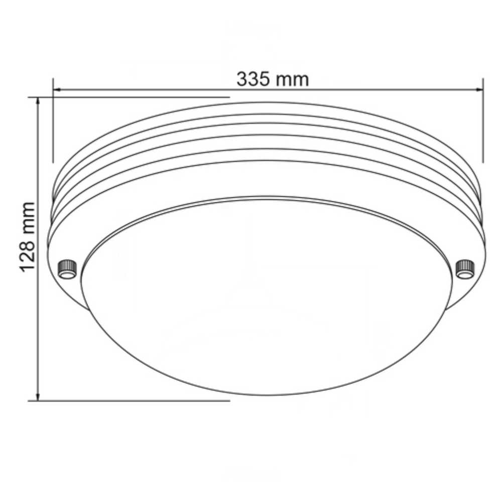 LÁMPARA DE INTERIOR GAMBERI TECNOLITE PARA SOBREPONER BASE E27