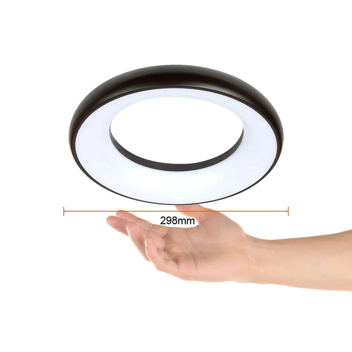 LÁMPARA DE INTERIOR LED SATELITE II TECNOLITE PARA SOBREPONER 25W LUZ SUAVE CÁLIDA*** HAE ***
