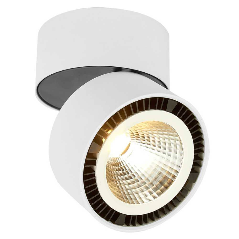 LÁMPARA DE INTERIOR LED TECNOLITE PRAIA PARA SOBREPONER 24W LUZ SUAVE CÁLIDA DIRIGIBLE***HAE2025***