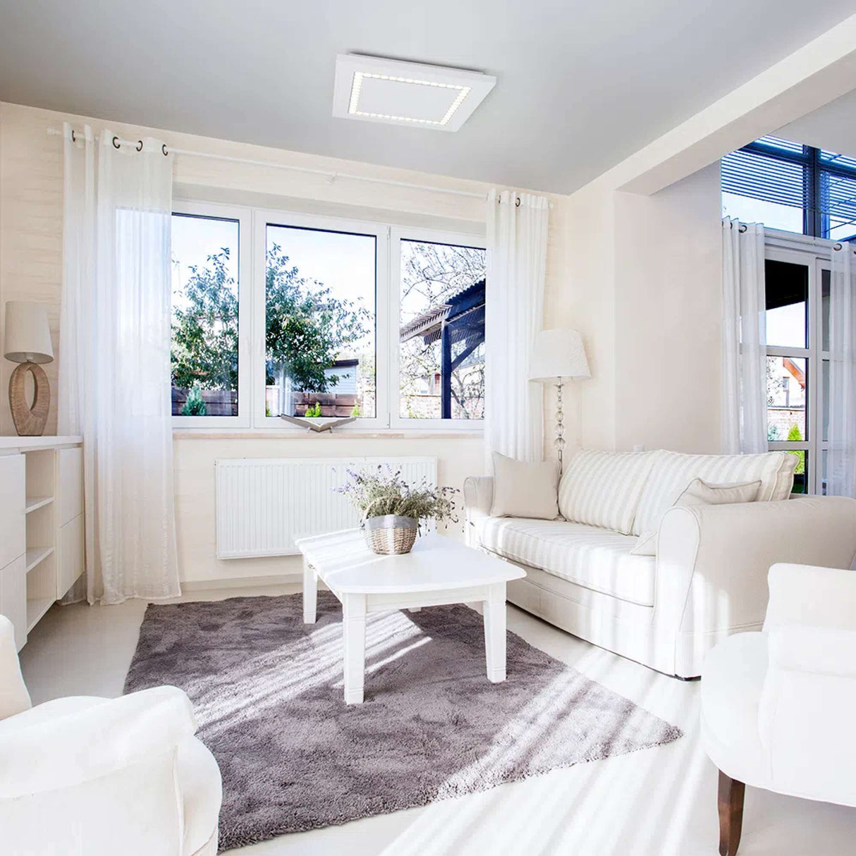 LÁMPARA DE INTERIOR LED TECNOLITE ZETA I PARA SOBREPONER 15W LUZ BLANCA NEUTRA