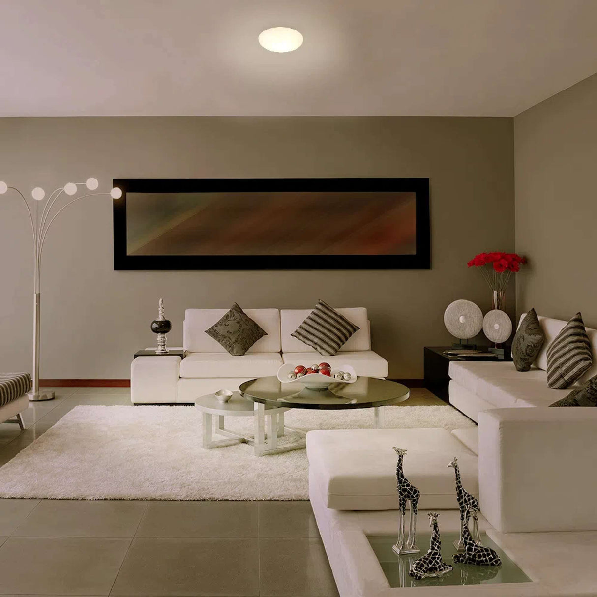 LÁMPARA DE INTERIOR LED AUSTRAL TECNOLITE PARA SOBREPONER 12W LUZ SUAVE CÁLIDA