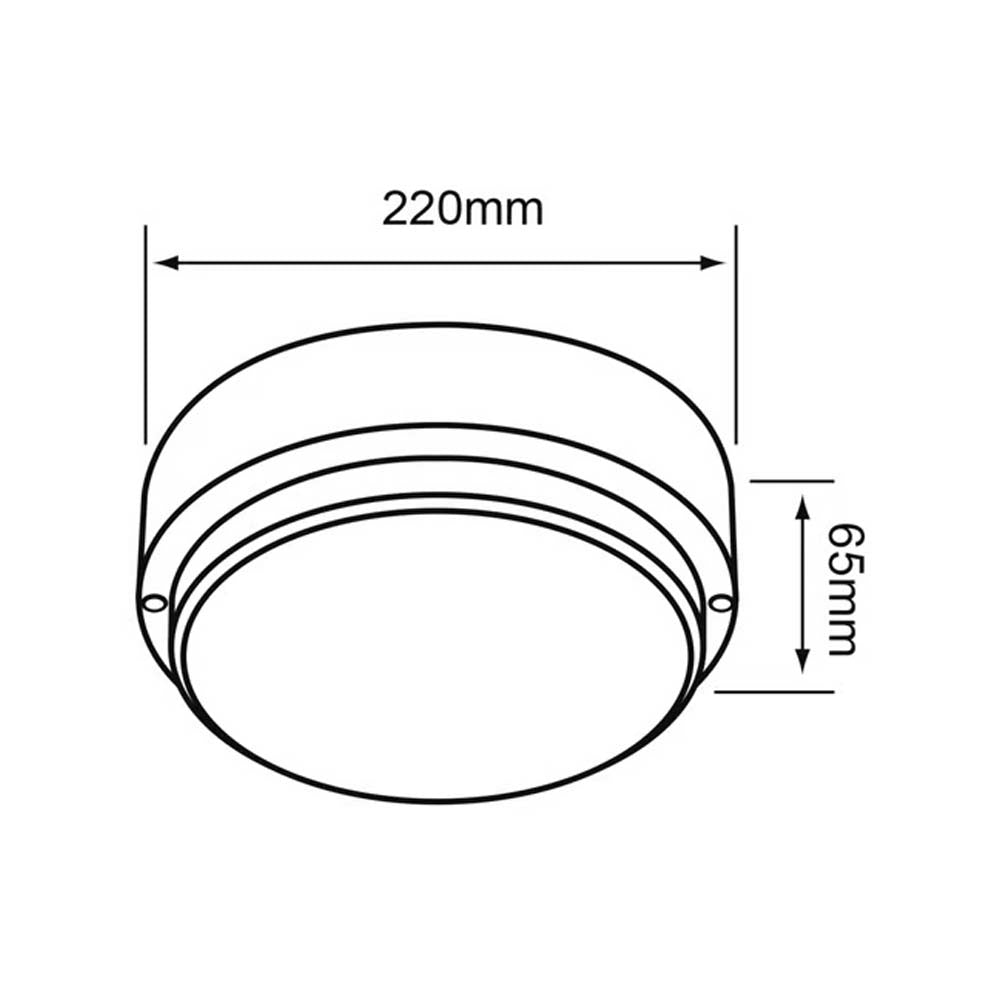 LÁMPARA LED LACERTA TECNOLITE PARA SOBREPONER 9W LUZ BLANCA NEUTRA