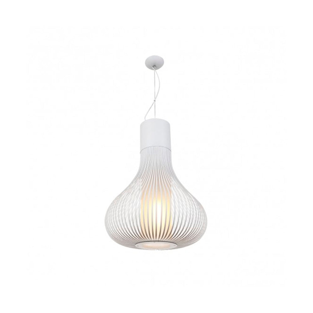 COLGANTE CHICO 40W E26 BLANCO *** HA. LUMI ***