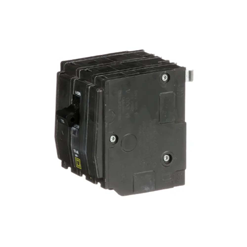 INTERRUPTOR TERMOMAGNETICO QO310 3X10A ENCHUFABLE 10KA 120-240V SCHNEIDER ELECTRIC *** OFRECER BTN3/10 ***