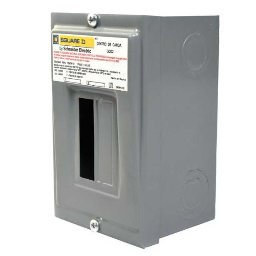 C.DE CARGA 2P./50A. QOD2S SOBREPONER SQUARE D *** OFRECER BTN/2SN ***