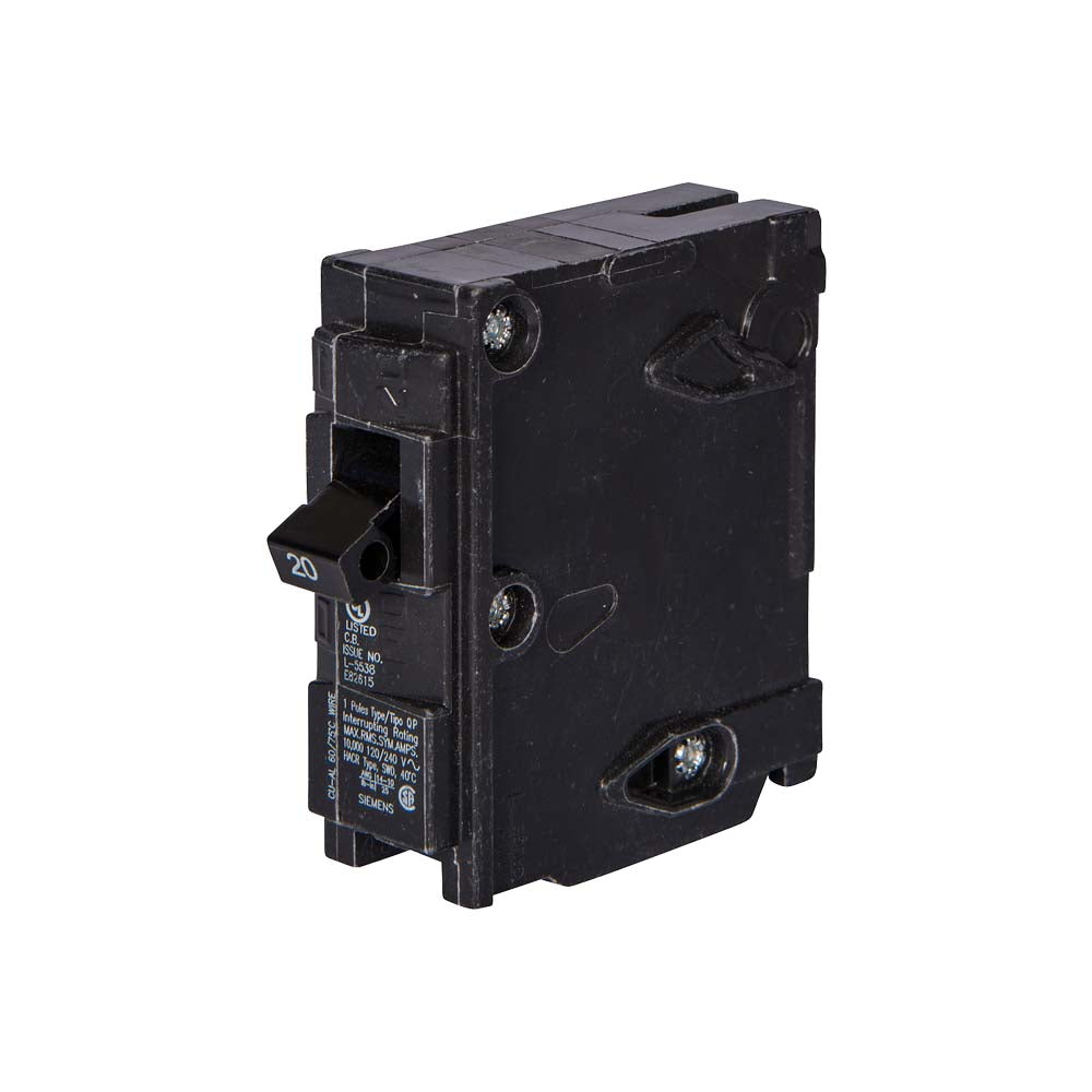 INTERRUPTOR TERMOMAGNETICO QP 1X20A SIEMENS