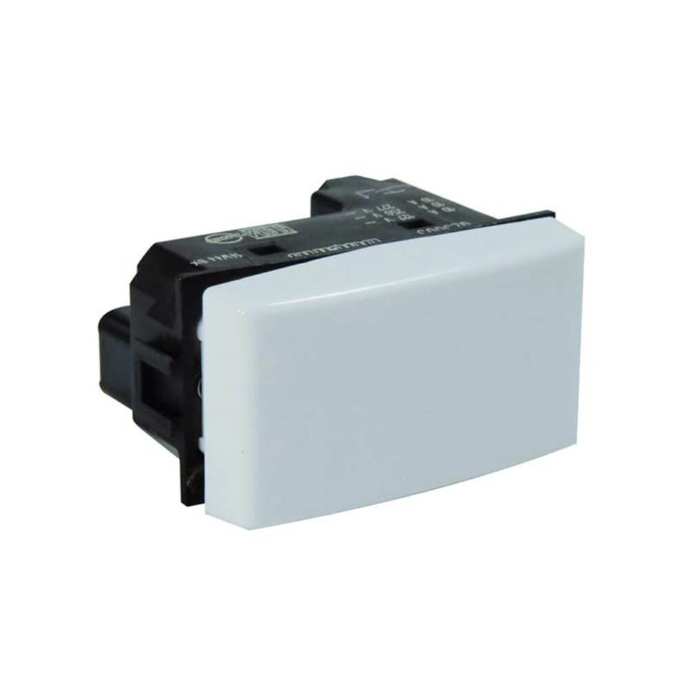 PULSADOR NA BTICINO 10A 127-277V 1 MÓDULO QZ5005