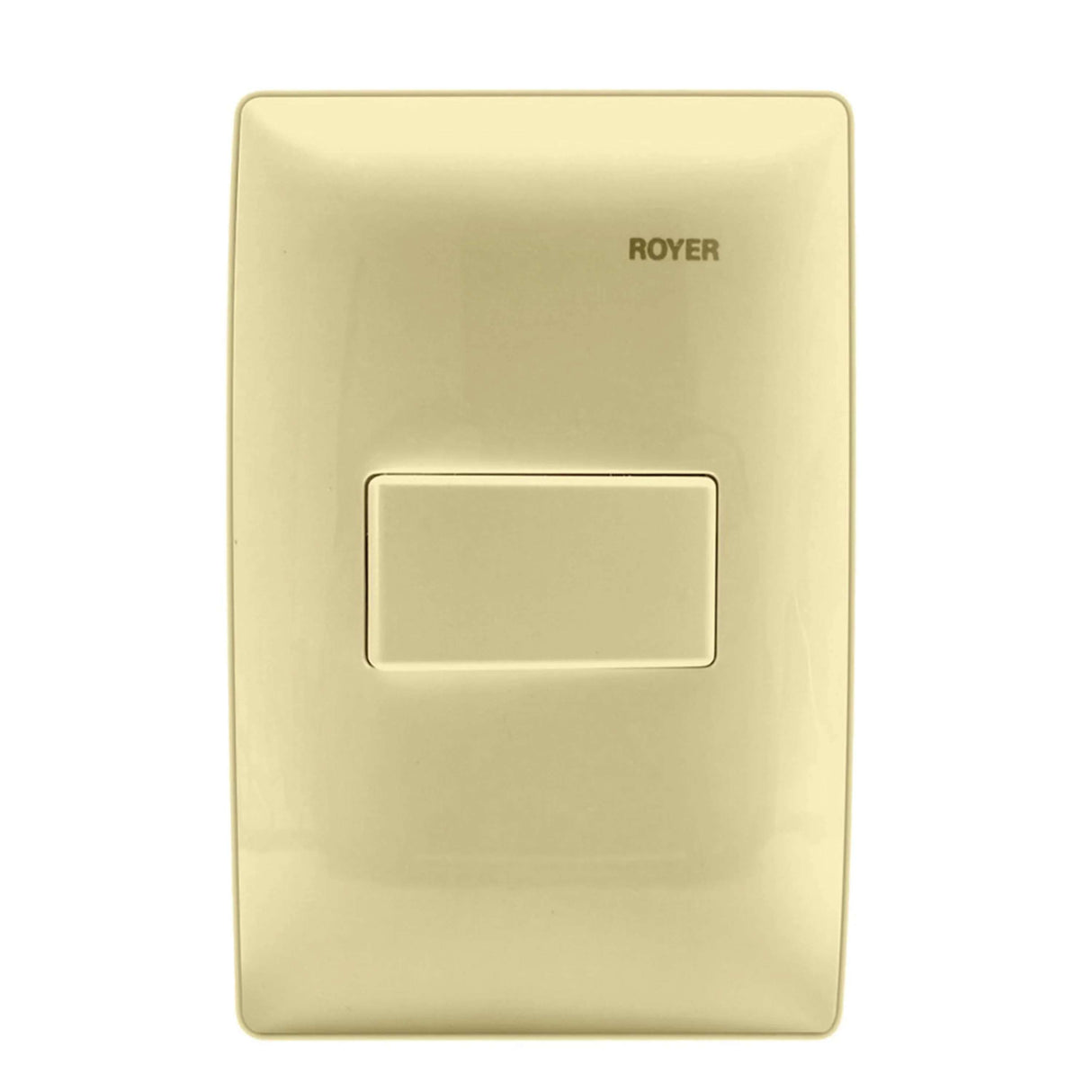 PLACA 1 UNID. S/TORN. C/CHASIS WD5391 PLASTICO MARFIL ROYER *** EXHIBIDO ***