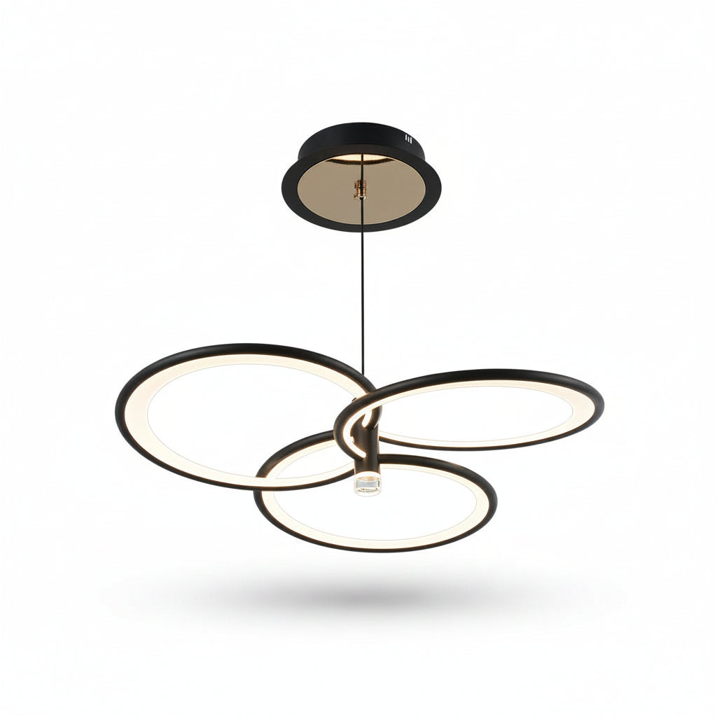 PLAFON CON 3 AROS LED