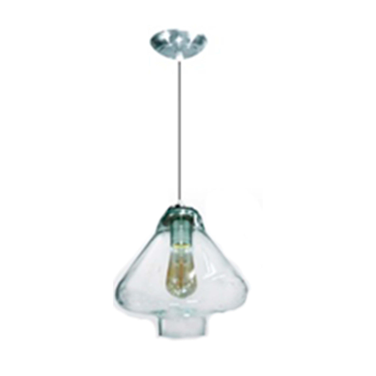 LUMINARIO COLGANTE MADRID 1L/CR E26 SAGLITE *** HA. LUMI ***