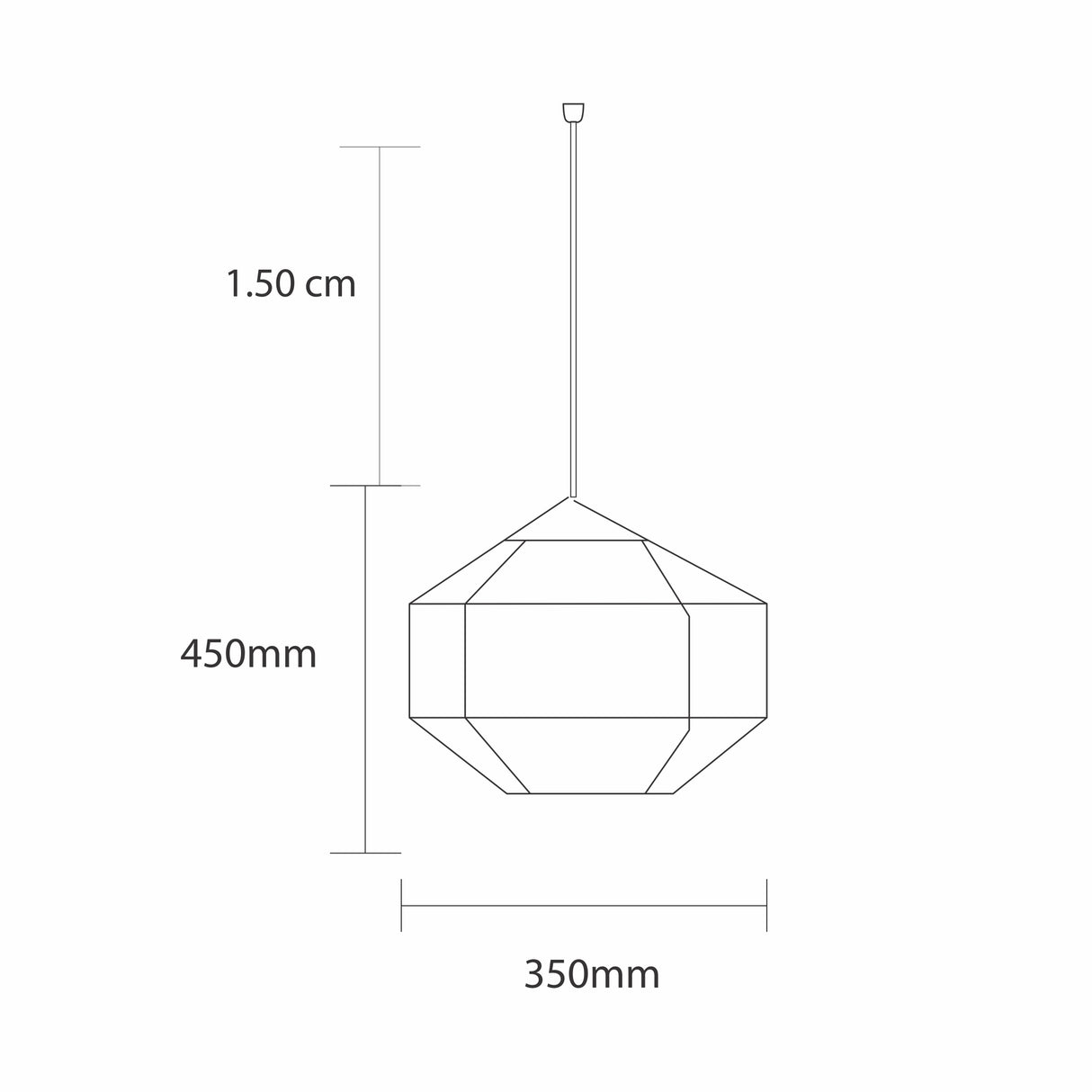 LUMINARIO COLGANTE RETRO SD-12/N 1 LUZ E26 130V 60W MAX NEGRO SAGLITE DECO *** HA. LUMI ***