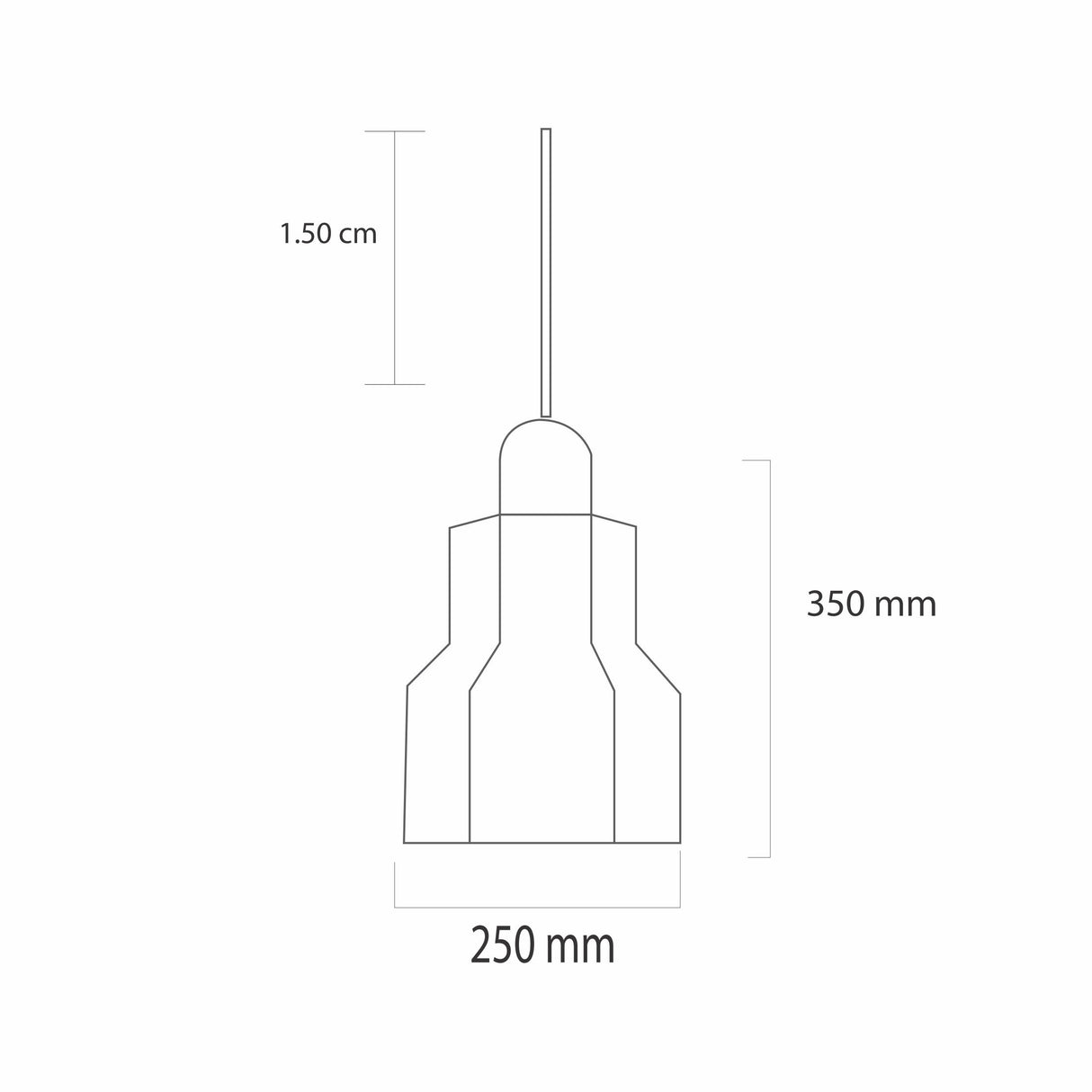 LUMINARIO COLGANTE RETRO SD-13/N 1 LUZ E26 130V 60W MAX NEGRO SAGLITE DECO *** HA. LUMI ***
