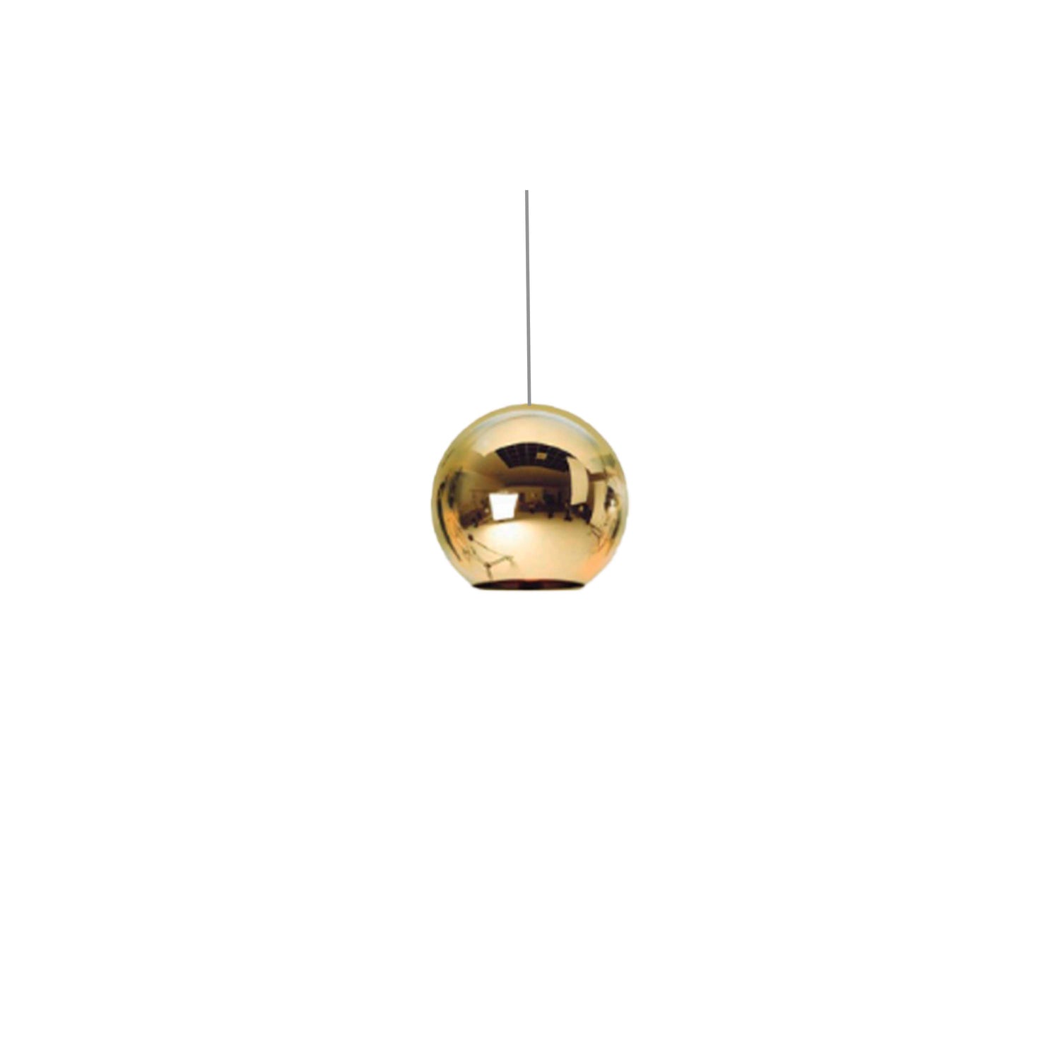 LUMINARIO CRISTAL SD-15/O 1L E26 ORO SAGLITE  *** HAE ***