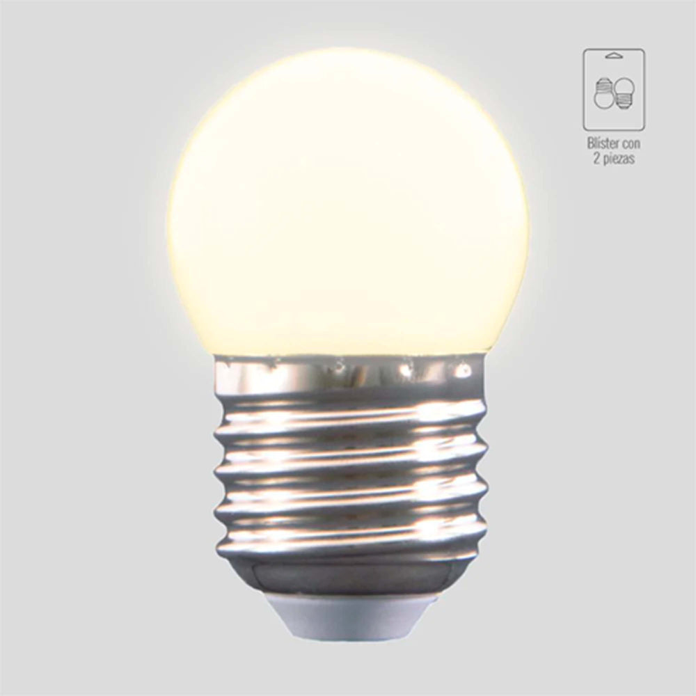 BOMBILLA MIN S11 LED E27 1W 127V 2700K BLISTER C/2 ***TECNOLITE HAE***