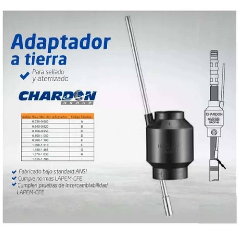 ADAPTADOR DE TIERRA CHARDON 35KV F
