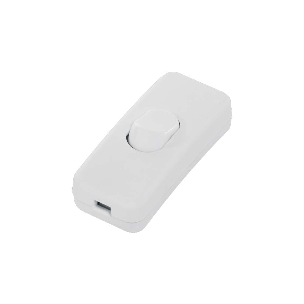 APAGADOR DE PASO RECTANGULAR 6A 125V BLANCO