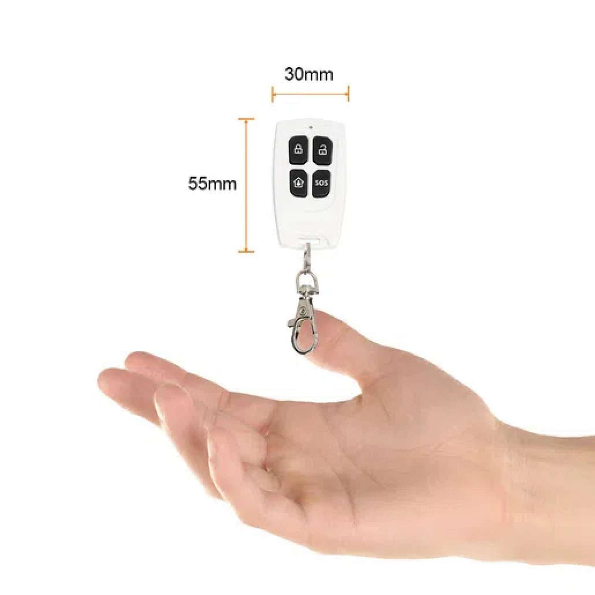 ALARMA INTELIGENTE WIFI ILUMINACION LED CONTROL REMOTO INCLUIDO COMPATIBLE CON APP MOVIL