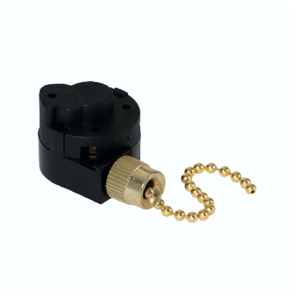 INTERRUPTOR DE CADENA 2 CIRCUITOS 4 POSICIONES 6A 125V DORADO