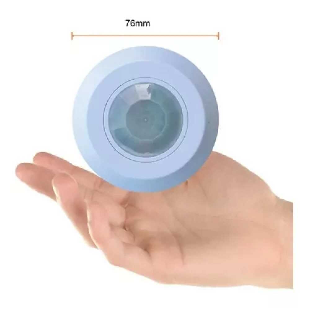 SENSOR DE MOVIMIENTO 360 INFRARROJO CON UN SENSOR PARA SOBREPONER EN TECHO MCA TECNOLITE