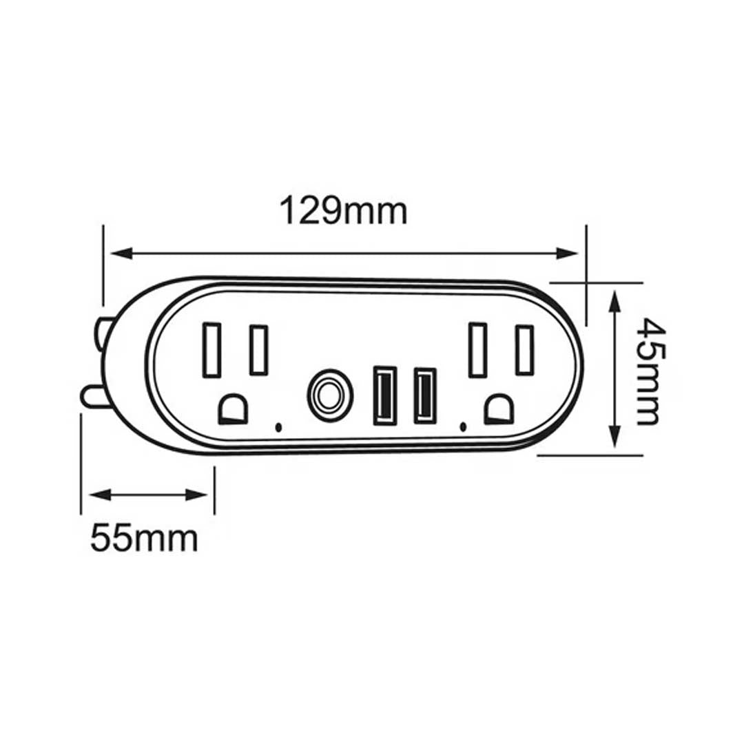 SMART PLUG 2 S 0.7W100-240VCA1905W15A